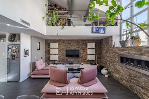 Duplex contemporain avec terrasse