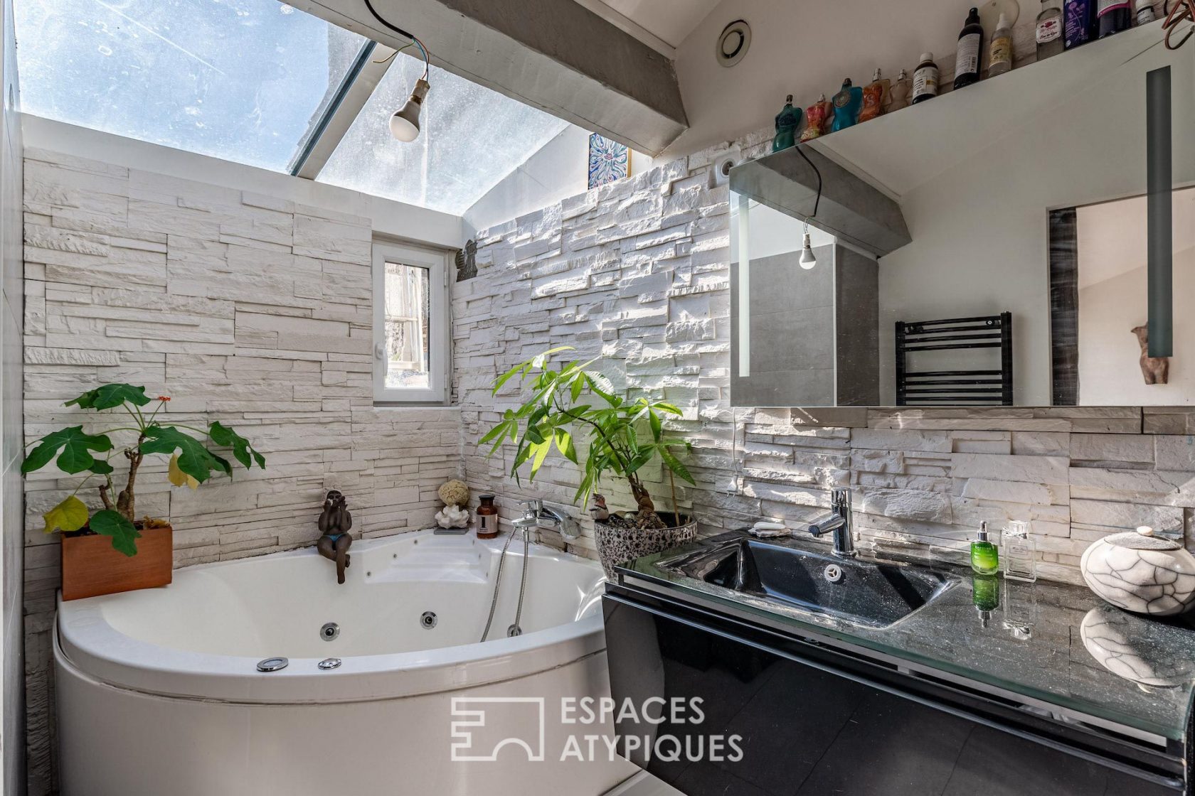 Duplex contemporain avec terrasse