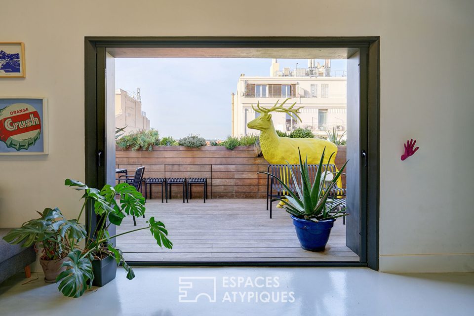 13006 Marseille - Appartement en dernier étage avec terrasses - Réf. 1634EM