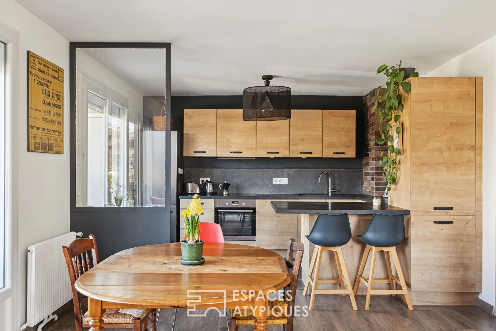 Peaceful 3-room apartment at Point du Jour in Lyon 5th