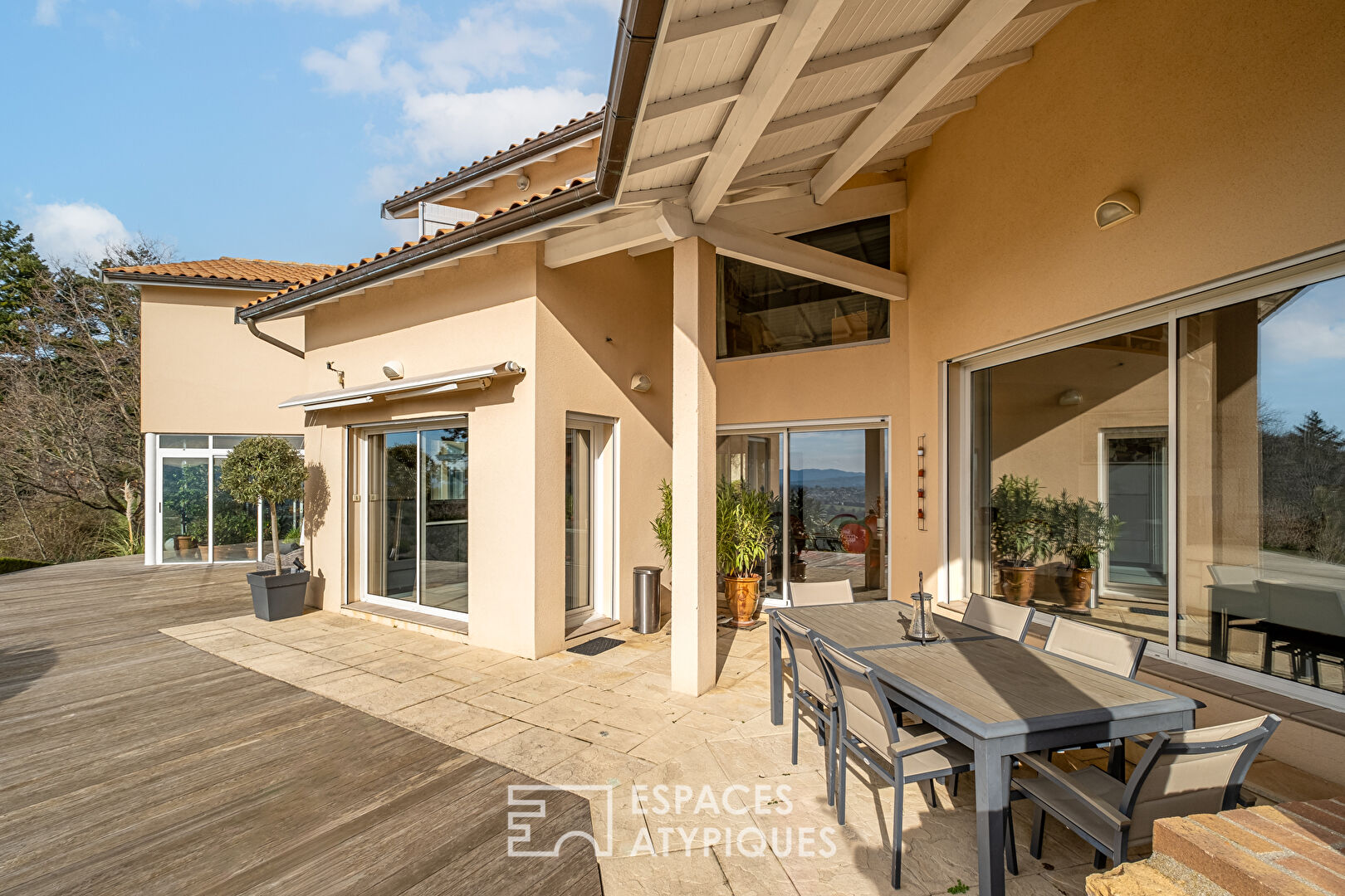 Maison d’architecte avec vue d’exception