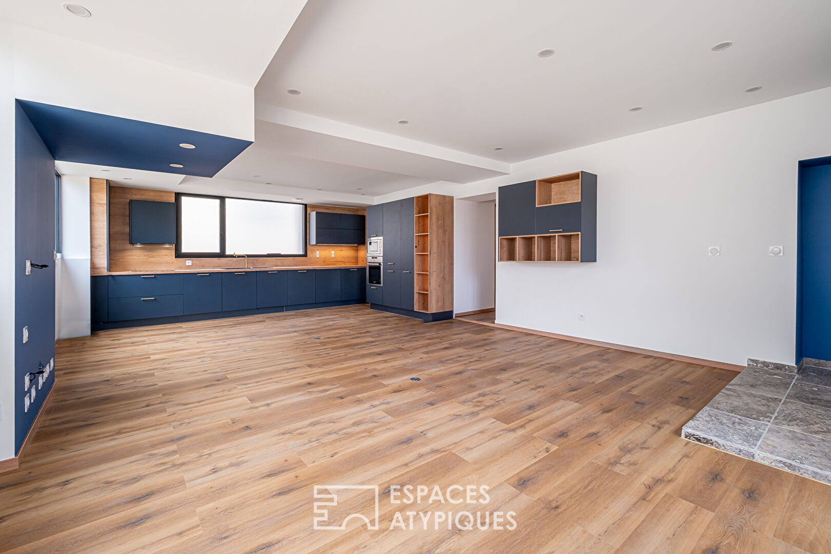 Rénovation contemporaine avec terrasse