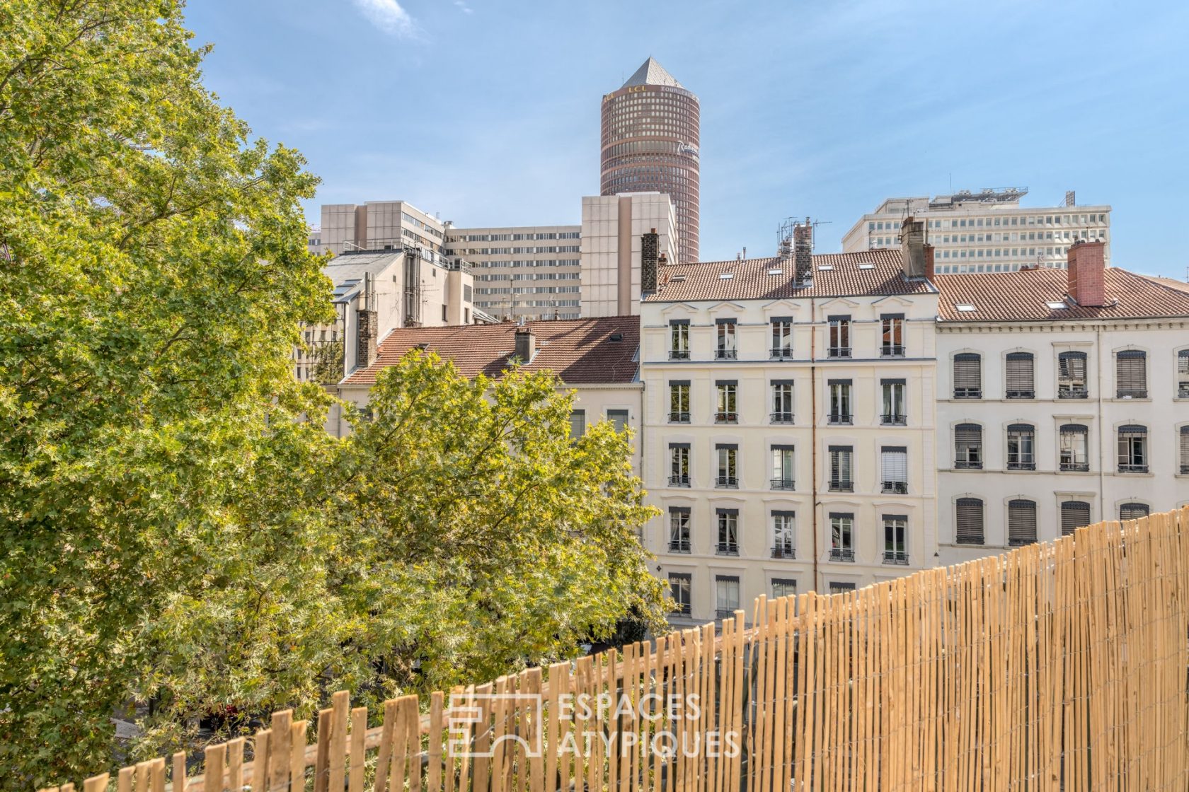 Appartement haussmannien en dernier étage