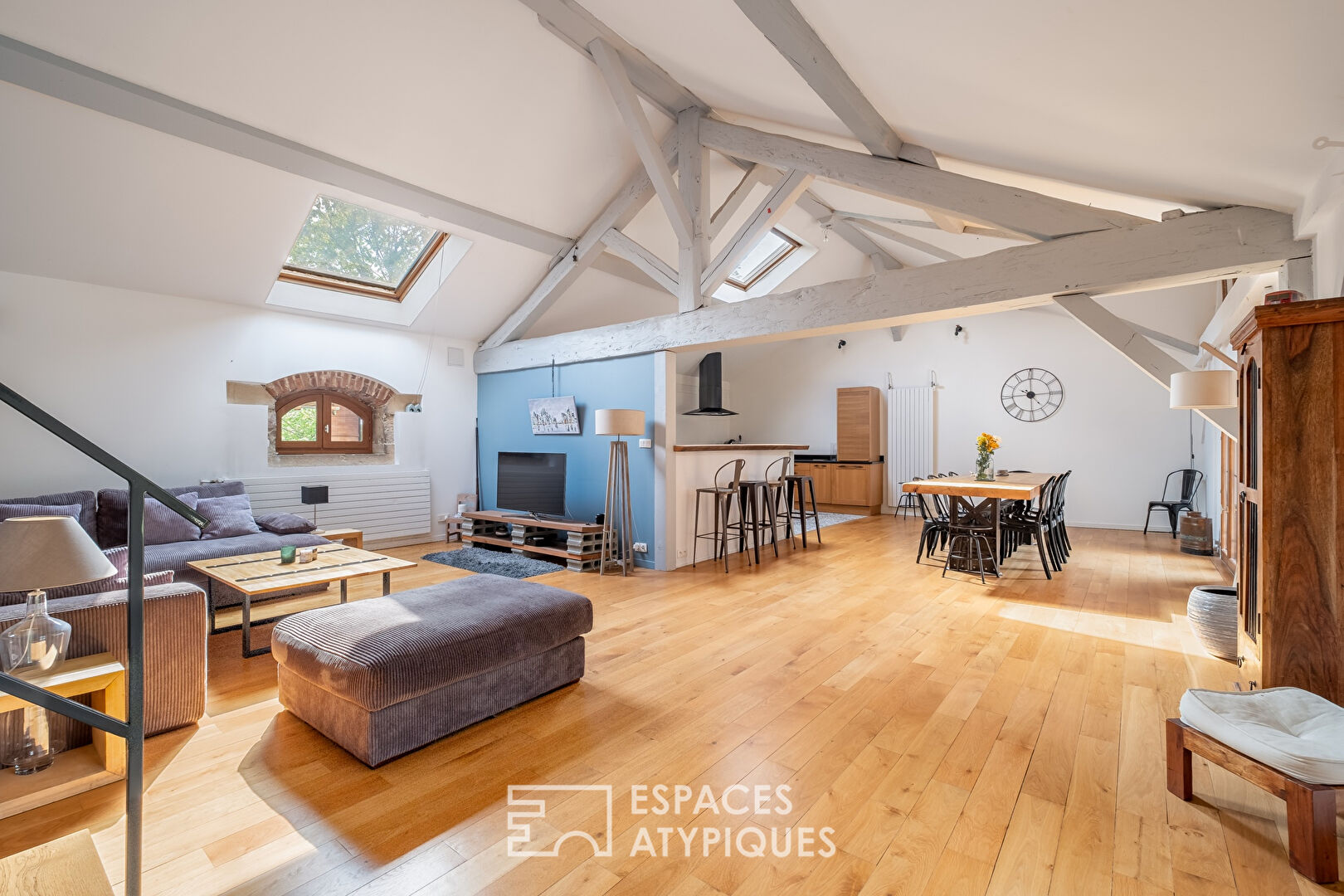 Appartement dans un ancien corps de ferme à Vernaison