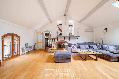 Appartement dans un ancien corps de ferme à Vernaison