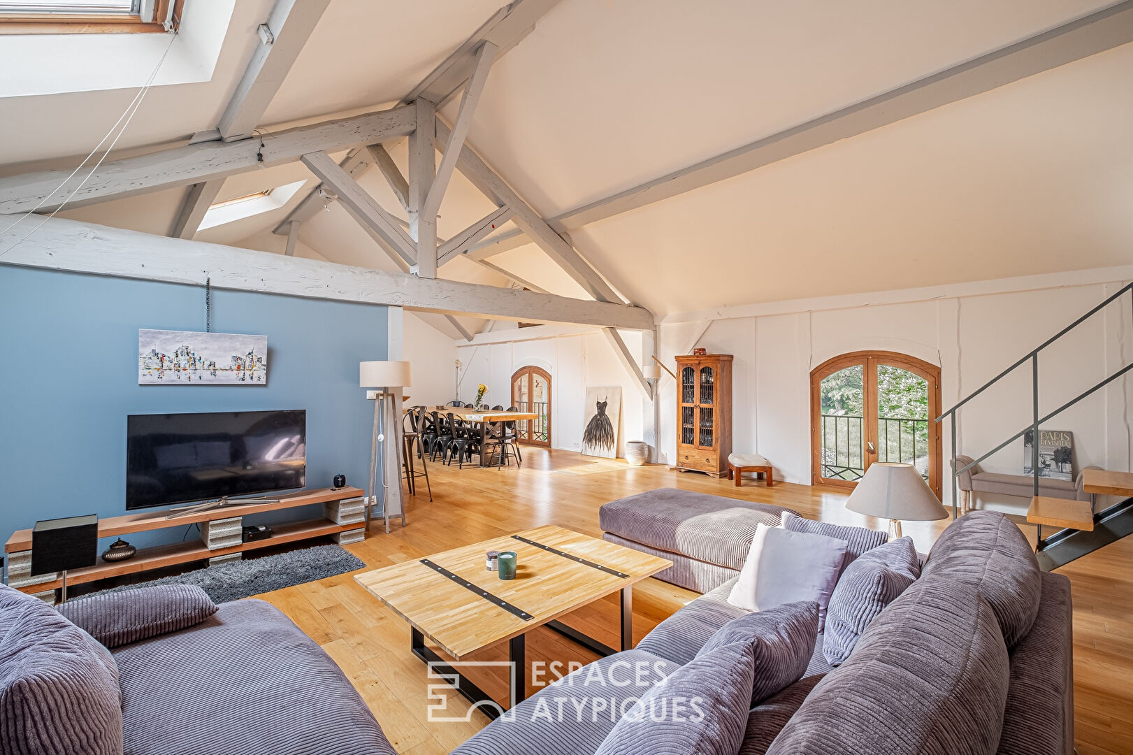 Appartement dans un ancien corps de ferme à Vernaison