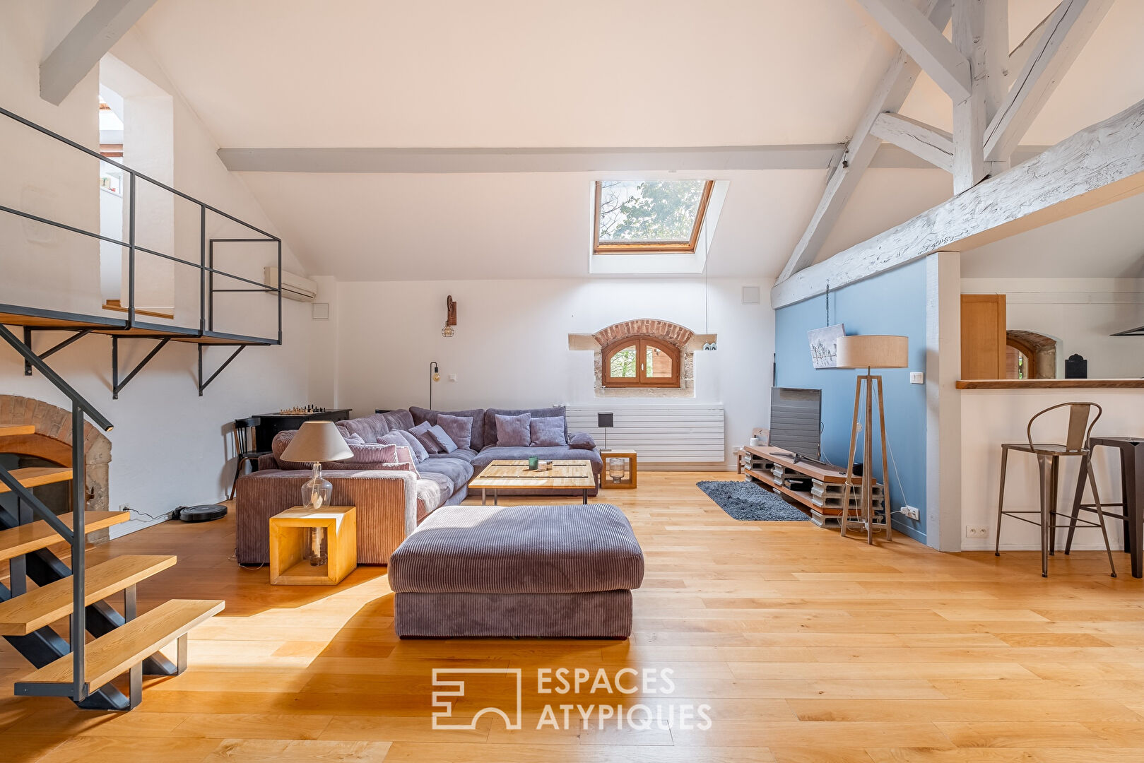 Appartement dans un ancien corps de ferme à Vernaison