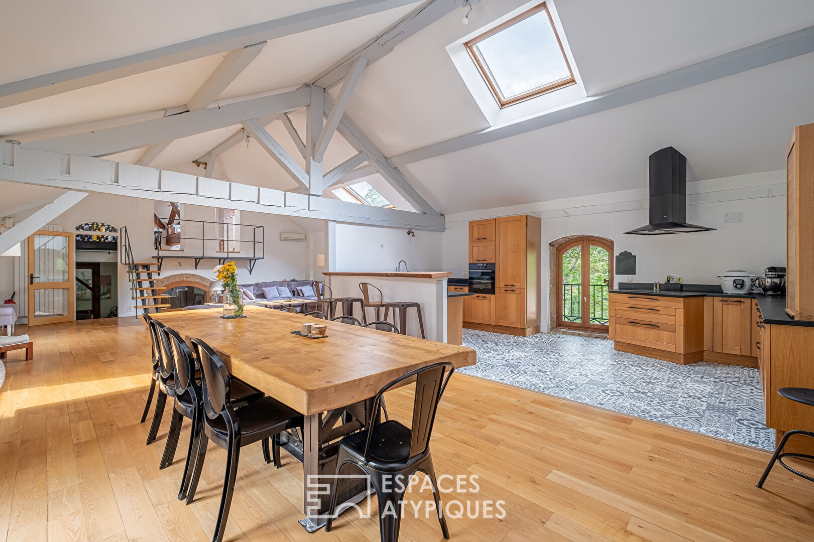 Appartement dans un ancien corps de ferme à Vernaison