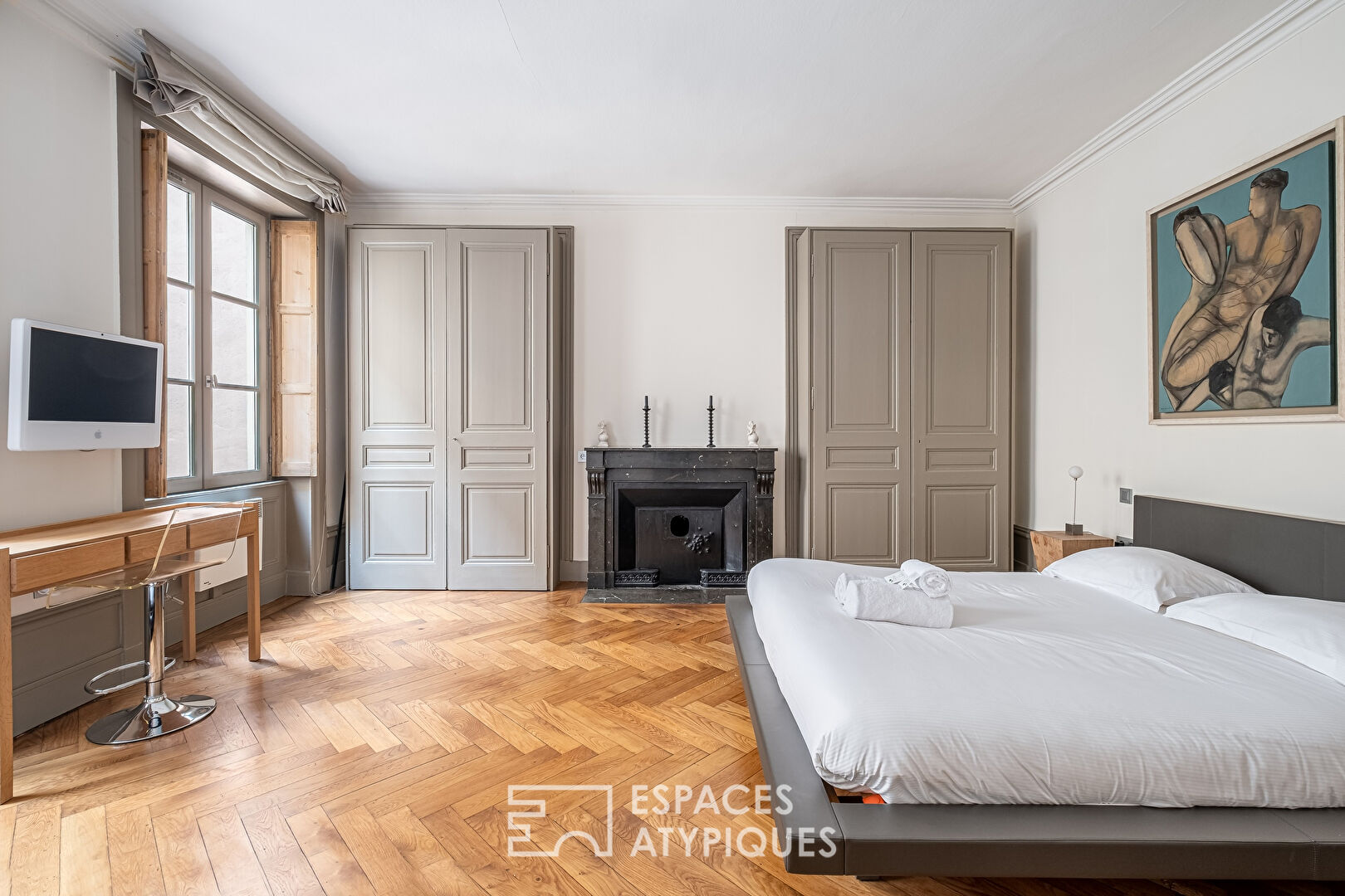 Appartement rénové par un architecte