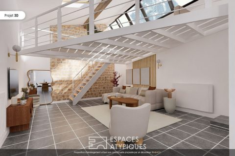 Loft en fond de cour