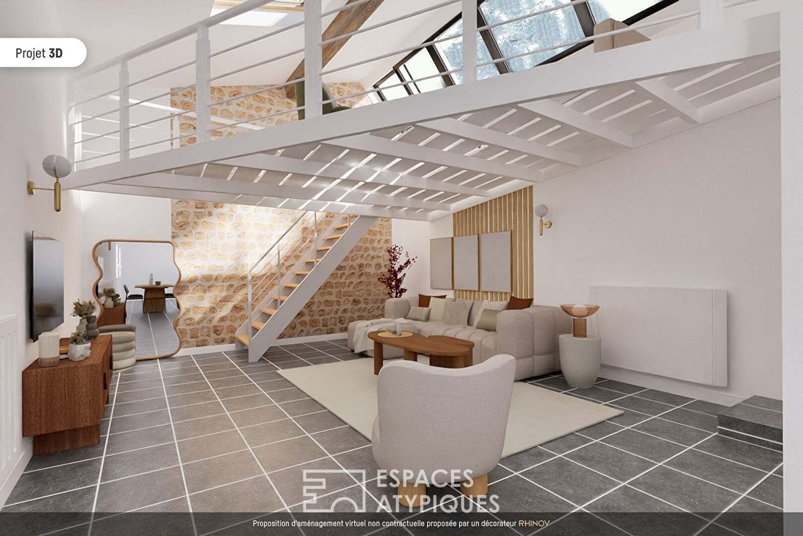 Loft en fond de cour