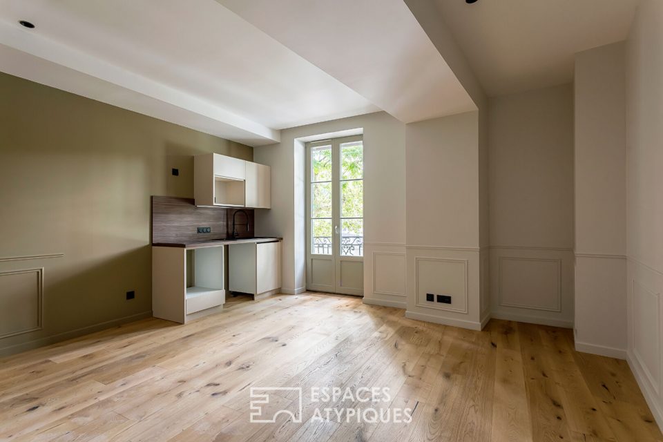 Appartement rénové avec vue sur la Saône