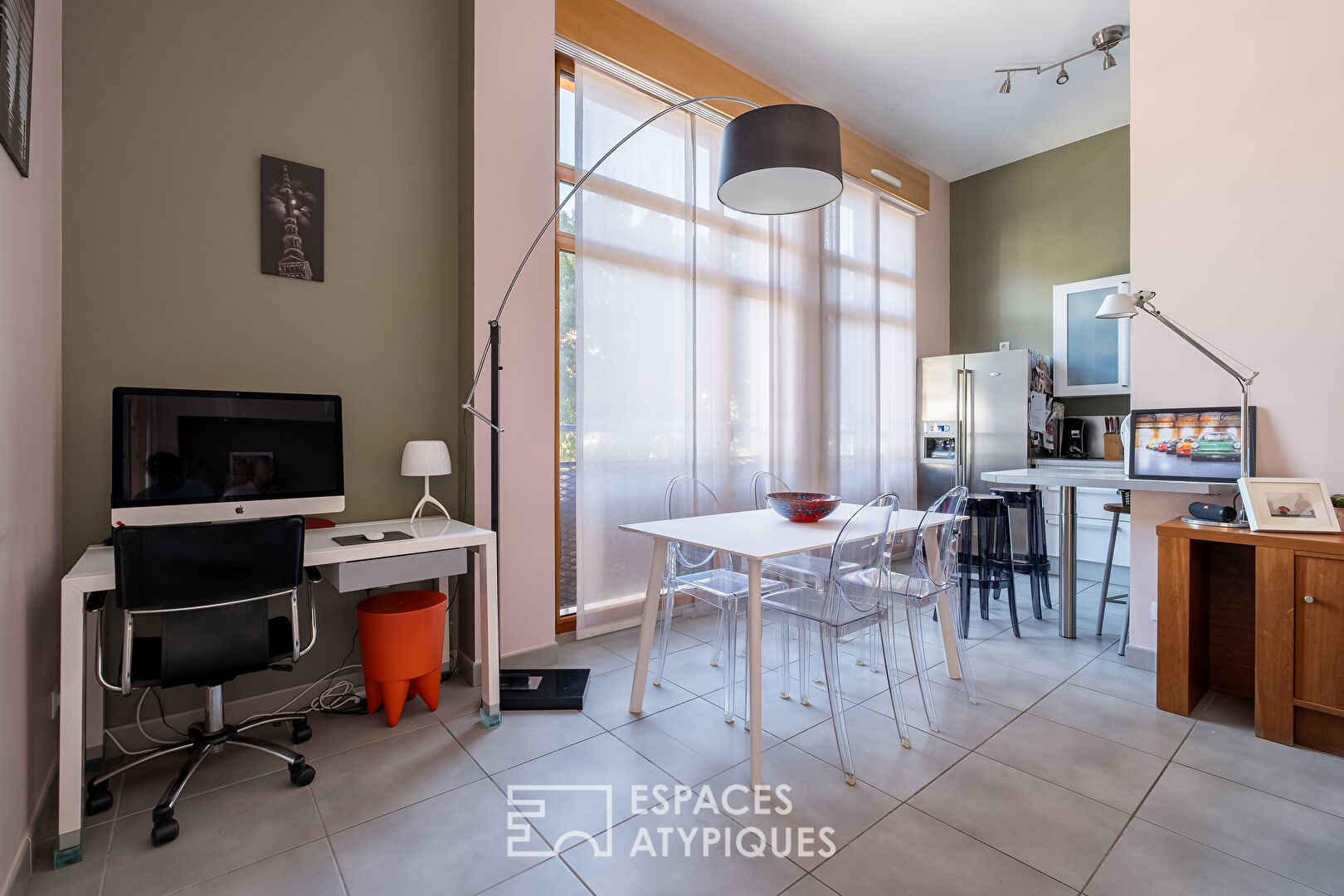 Appartement esprit loft avec terrasse à Garibaldi