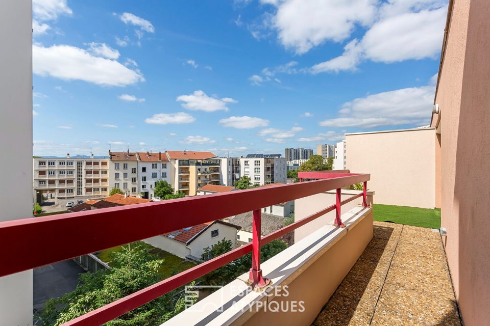 Appartement T2 - Moulin à vent - Terrasse - Dernier étage.