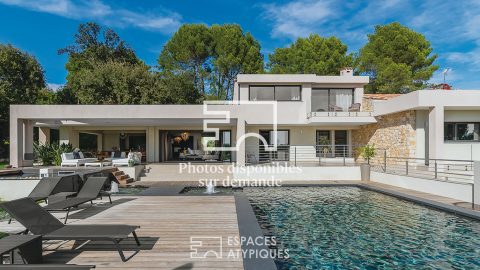 Maison Contemporaine dans un cadre verdoyant