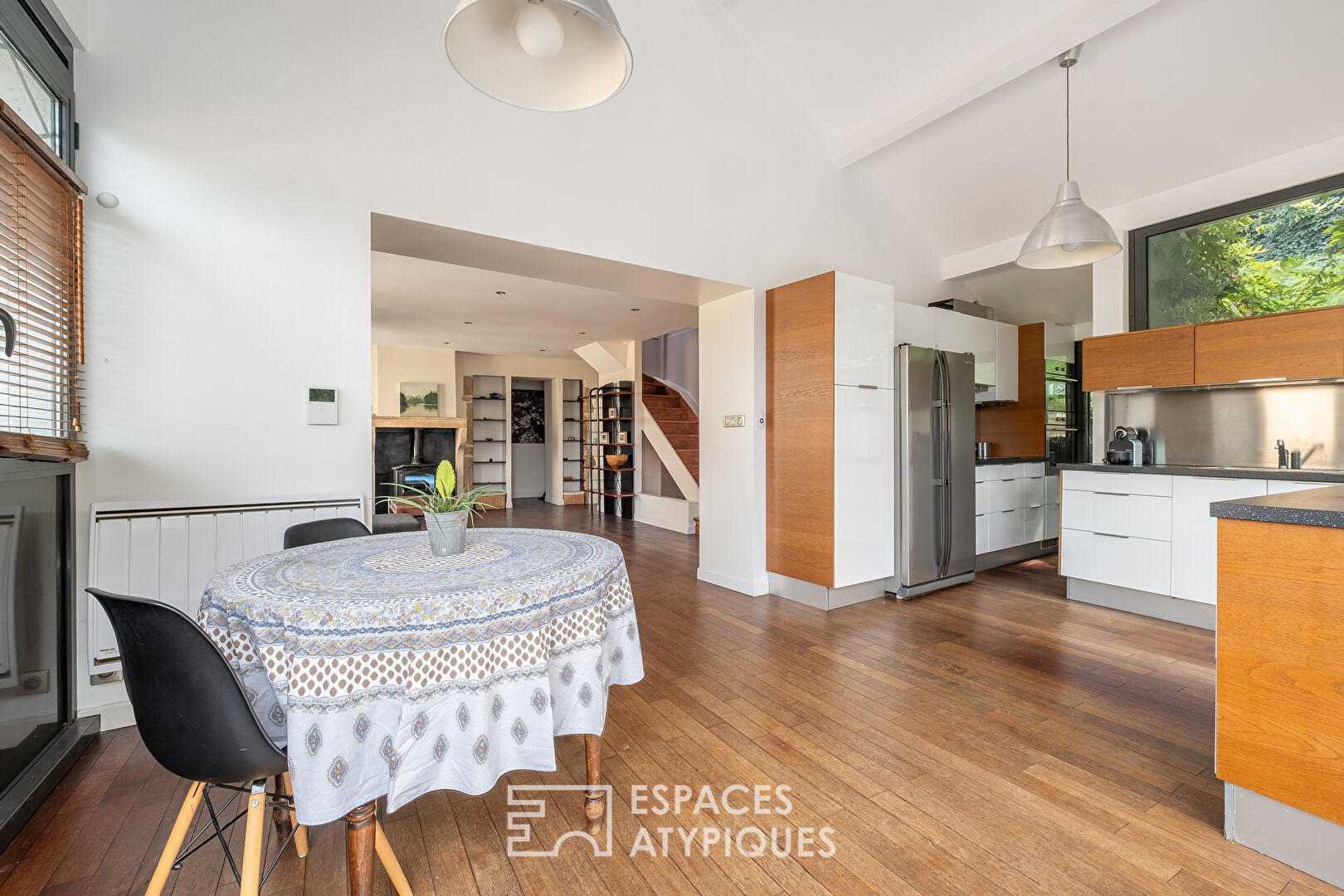 Triplex avec terrasse et vue sur la Saône