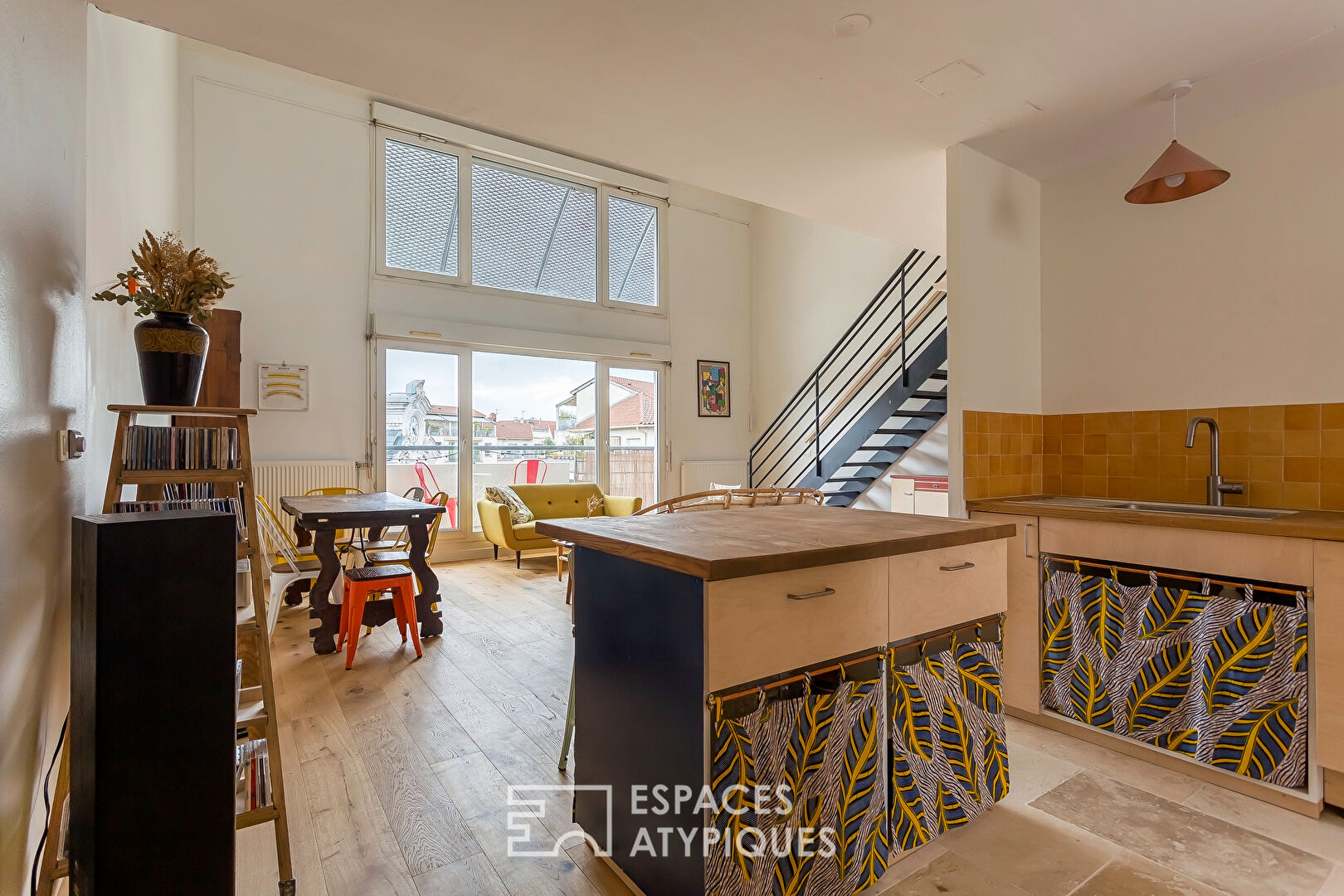 Duplex avec vue dégagée