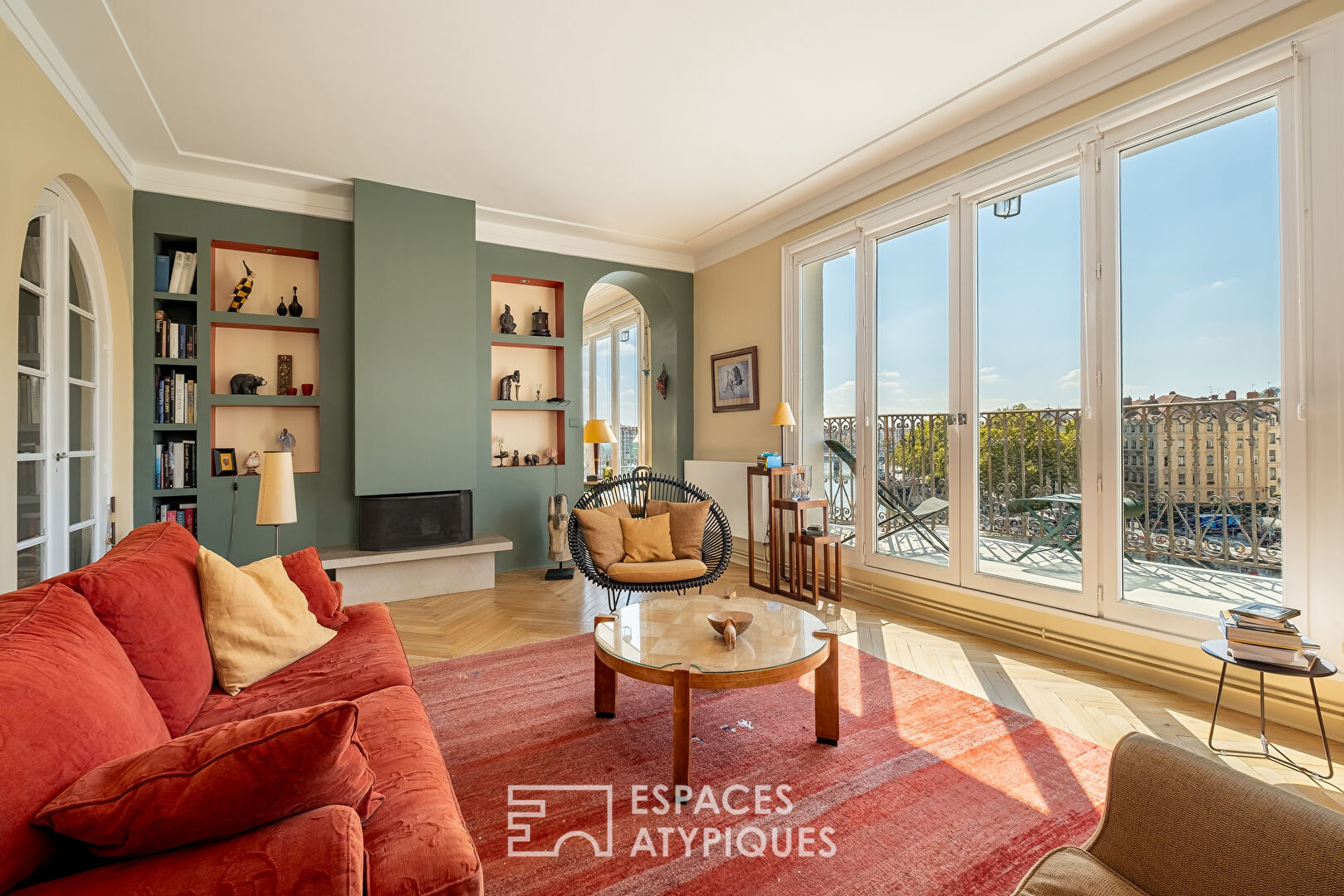 Appartement d’exception en dernier étage avec vue Saône et Fourvière