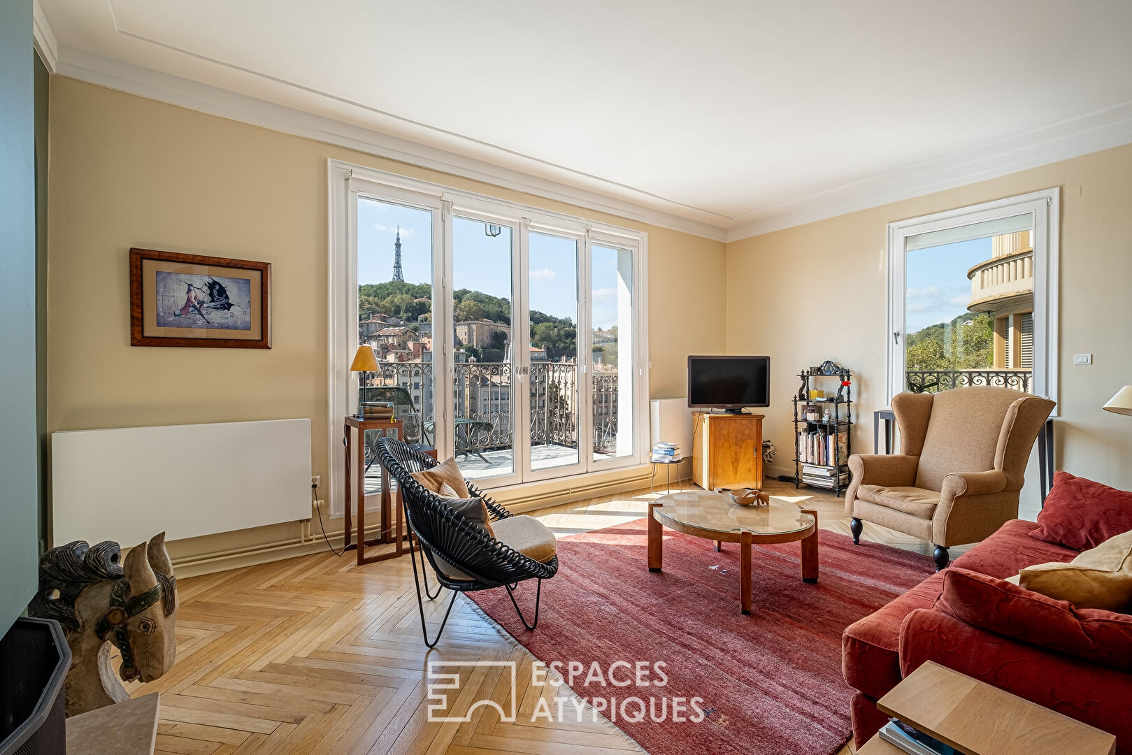 Appartement d’exception en dernier étage avec vue Saône et Fourvière