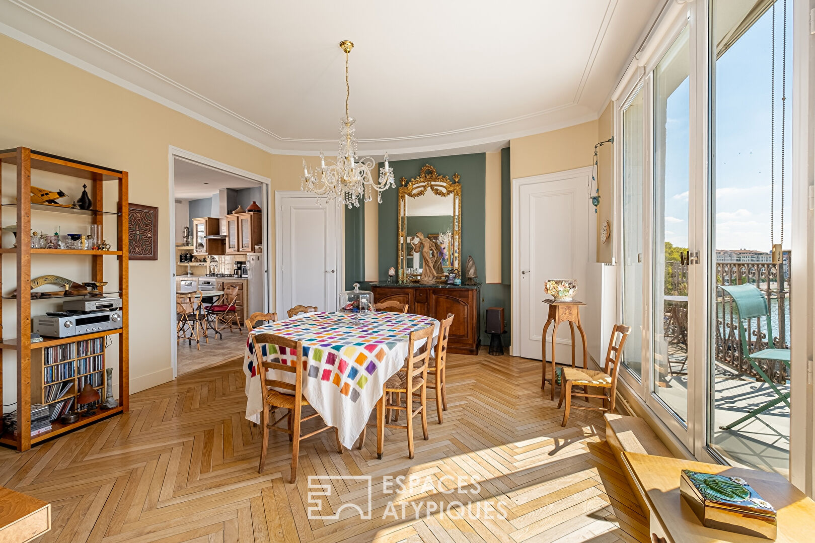 Appartement d’exception en dernier étage avec vue Saône et Fourvière