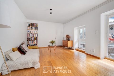 Appartement en plein coeur de Saint-Just avec jardin