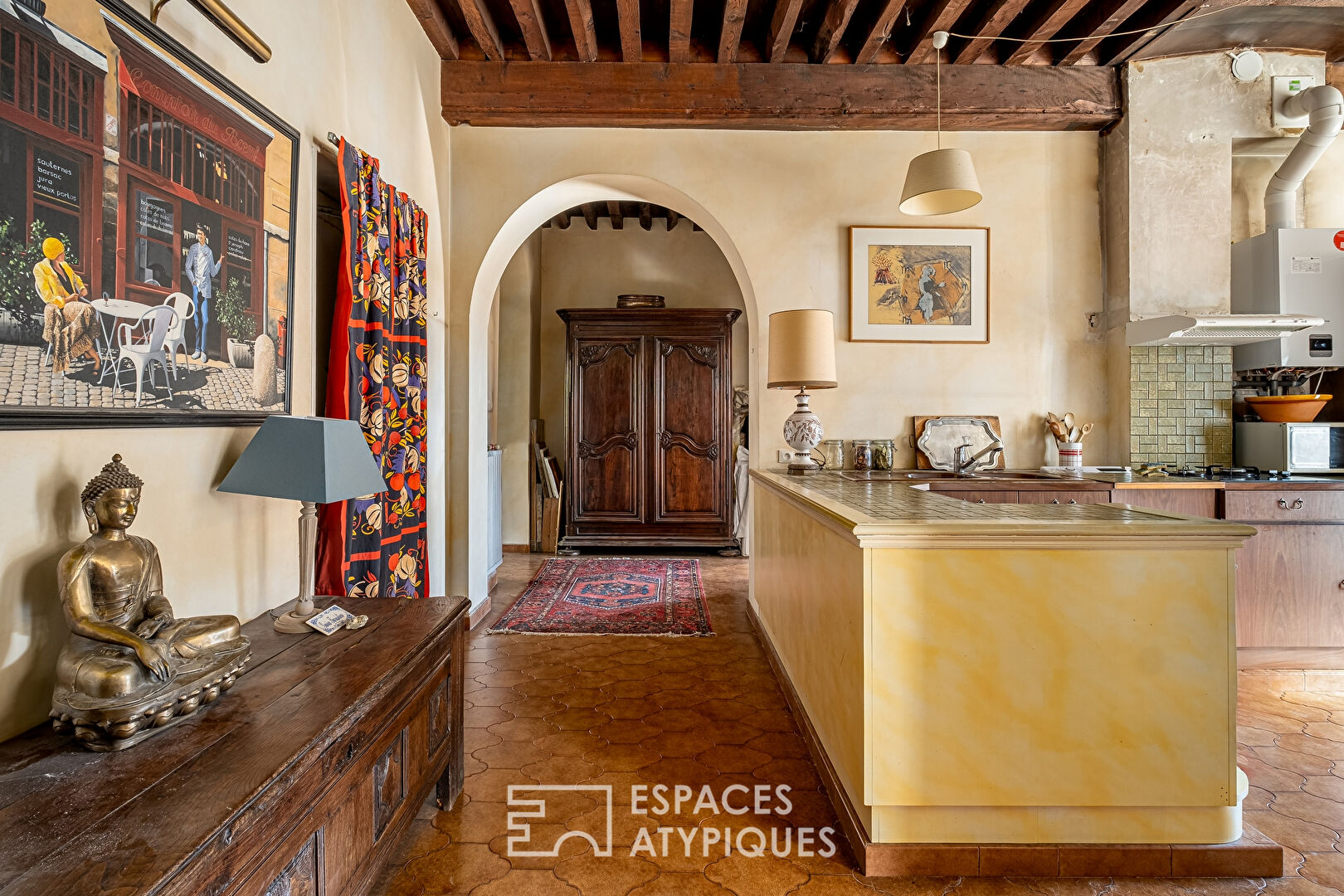 Magnificent bourgeois apartment with breathtaking view of the Saône