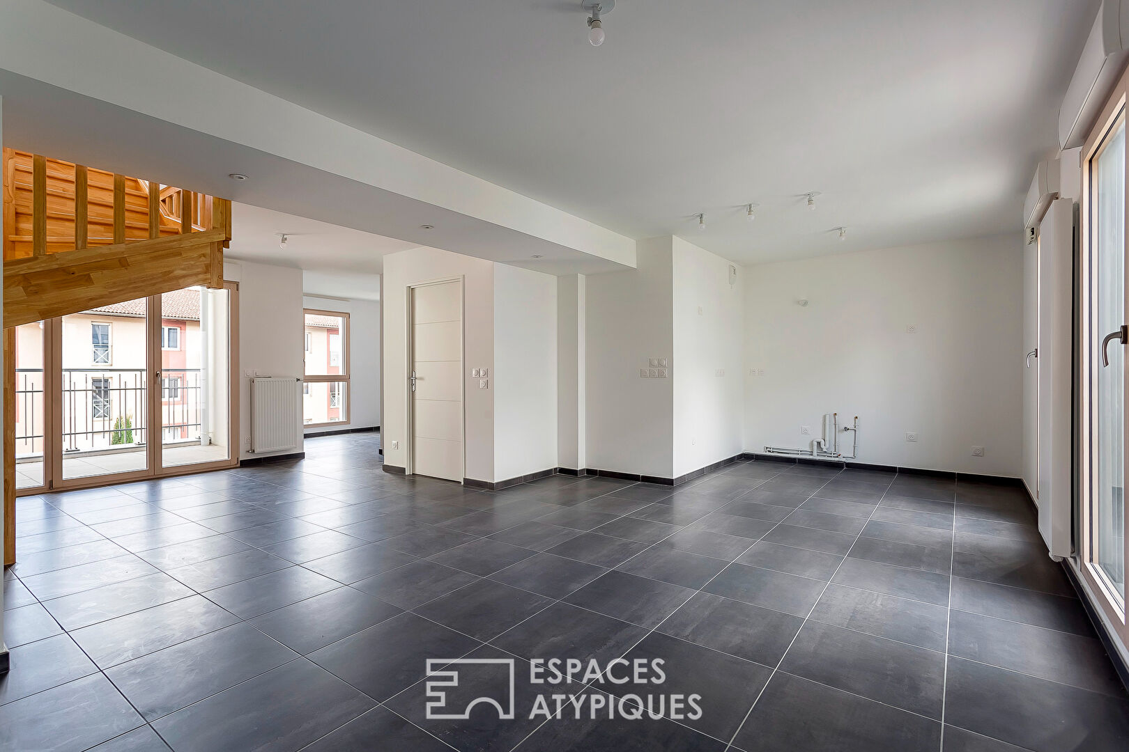 Duplex en dernier étage avec terrasses