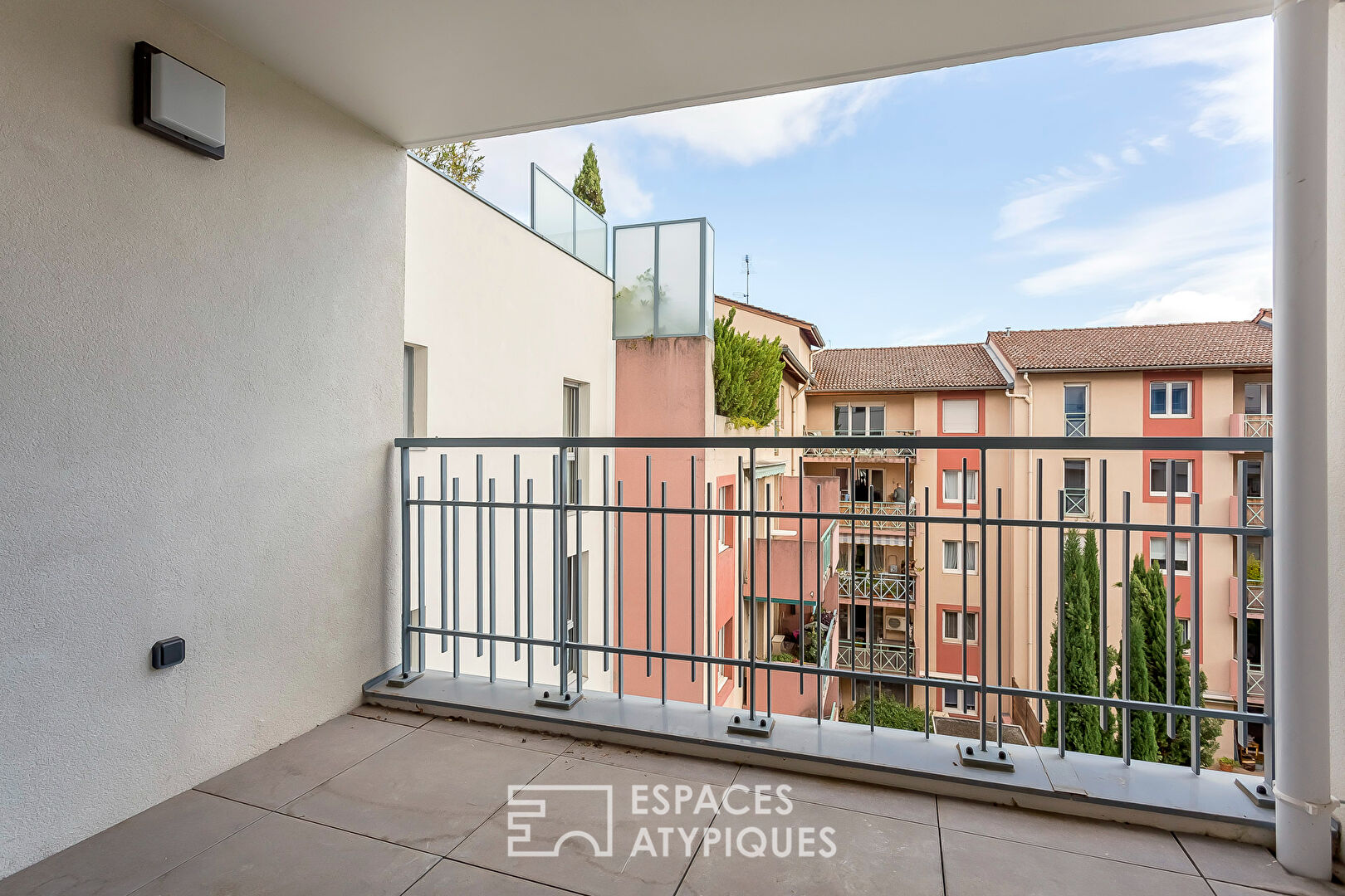 Duplex en dernier étage avec terrasses