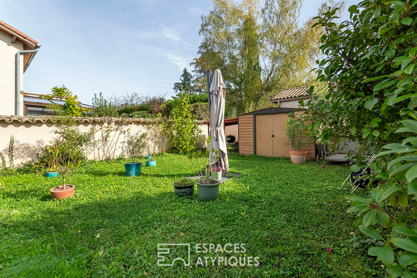 Duplex avec jardin dans une ancienne bâtisse du 17ème