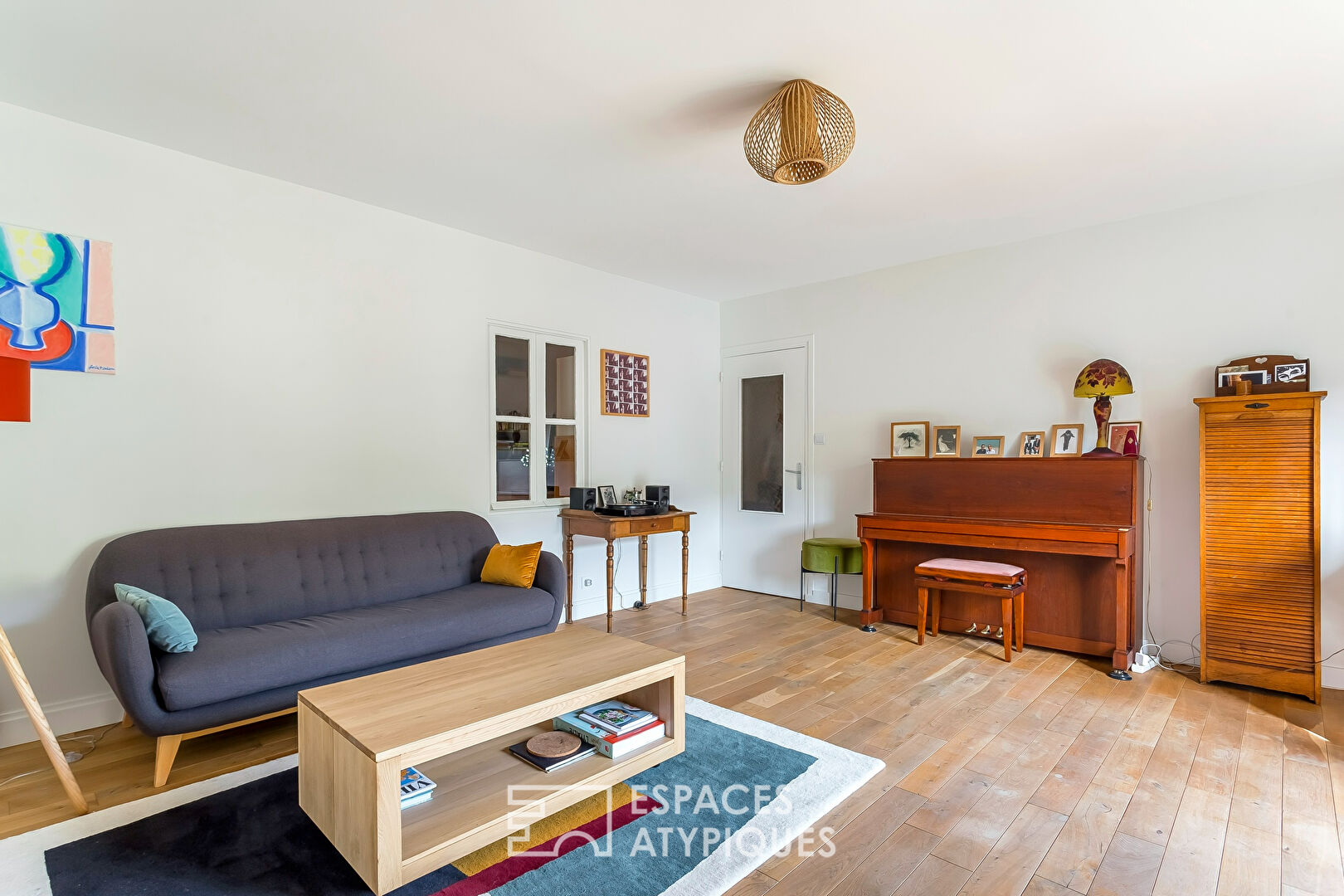 Duplex avec jardin dans une ancienne bâtisse du 17ème