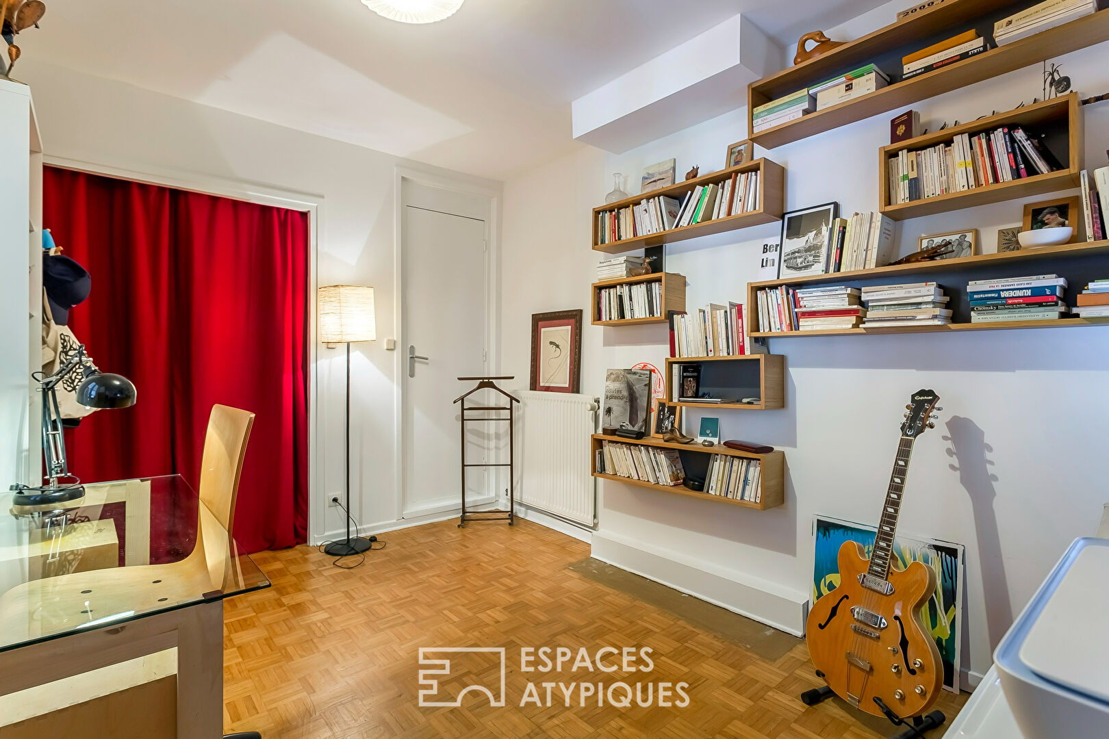 Duplex avec jardin dans une ancienne bâtisse du 17ème