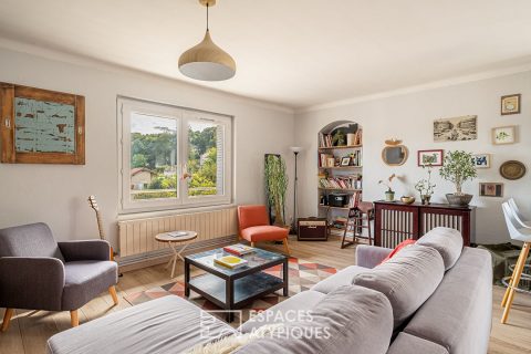 Apartment on the top floor of an old farmhouse