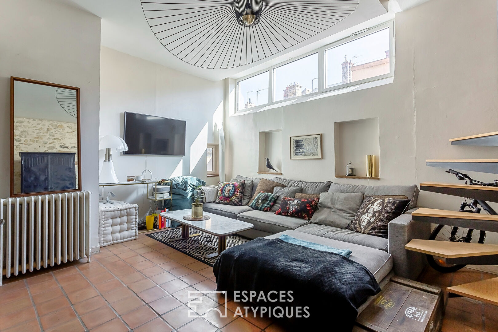 Duplex rénové quartier Saint Georges