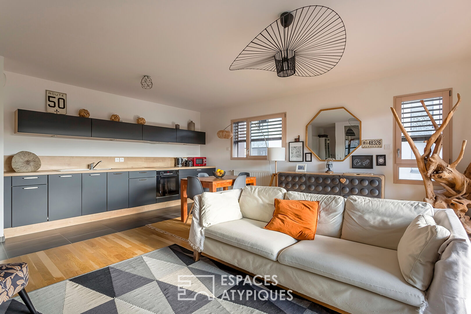 Appartement contemporain avec terrasse