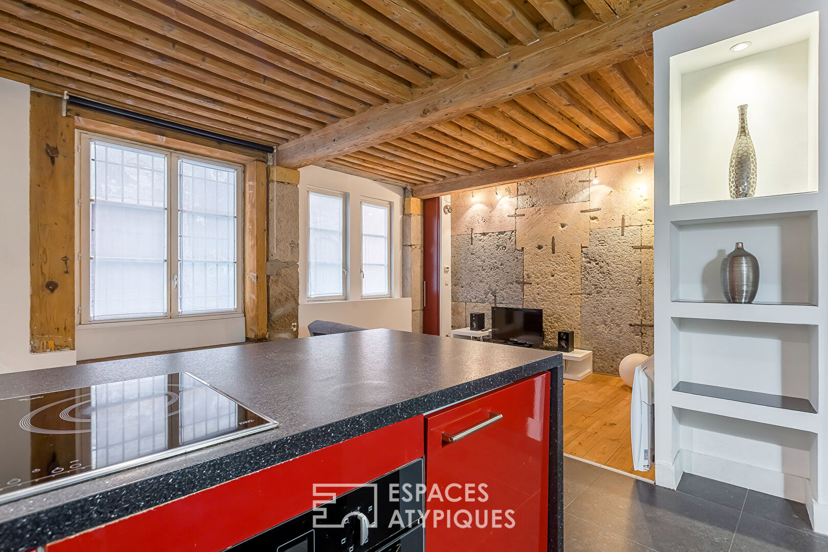 Appartement rénové dans un ancien atelier