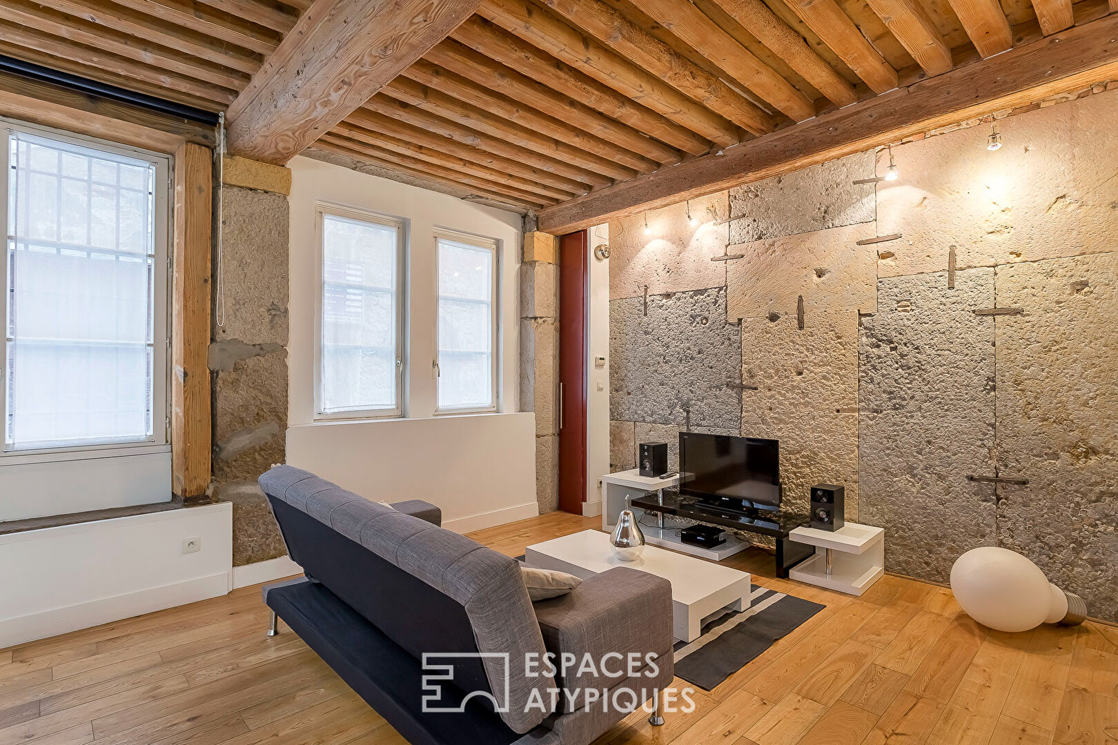 Appartement rénové dans un ancien atelier