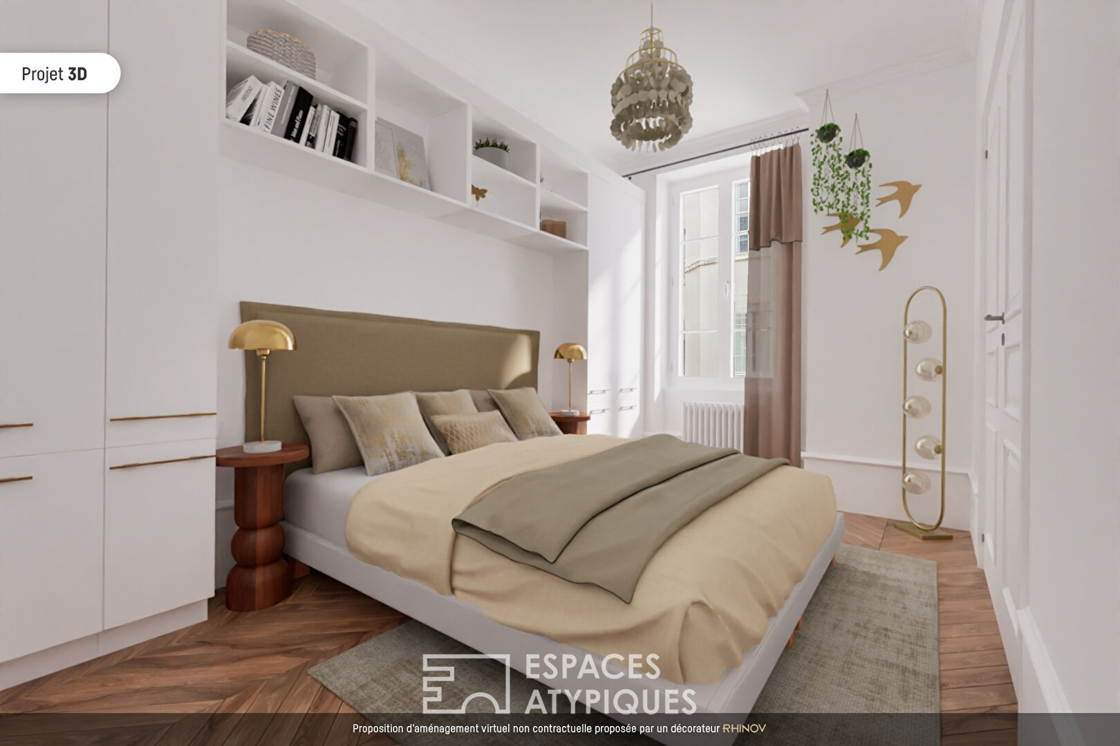 Bourgeois apartment to be completely redesigned a few steps from Place Bellecour