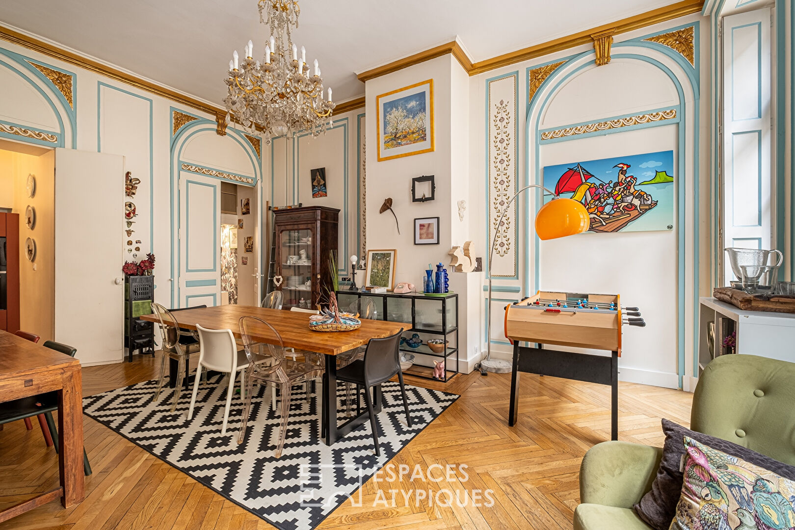 Prestigious family apartment a stone’s throw from Terreaux