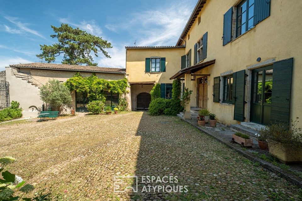 Maison historique dans un cadre idyllique