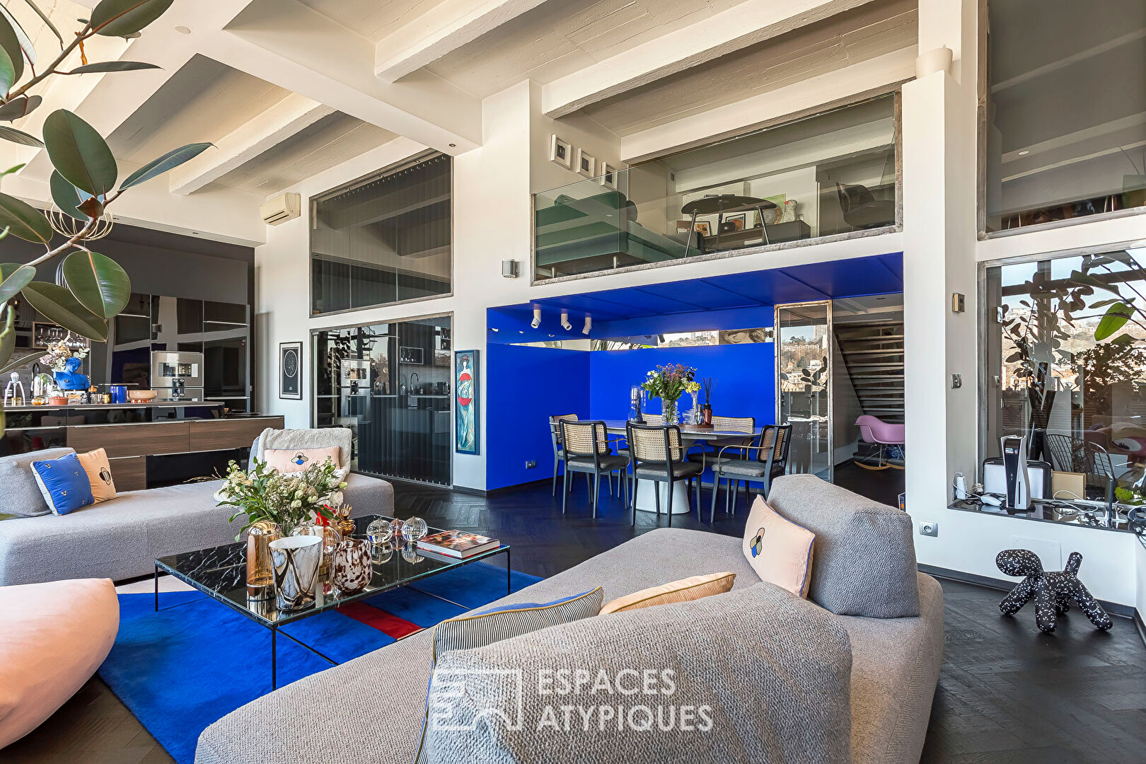 Loft avec vue sur la Saône