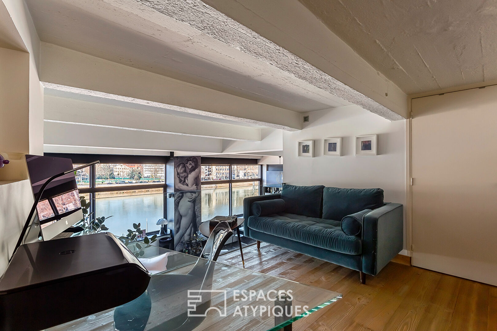 Loft avec vue sur la Saône