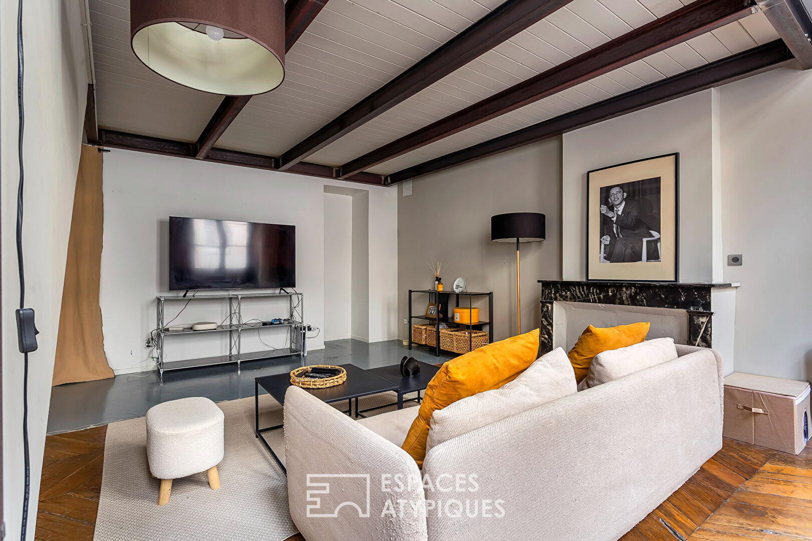 Appartement rénové esprit loft quartier Ainay