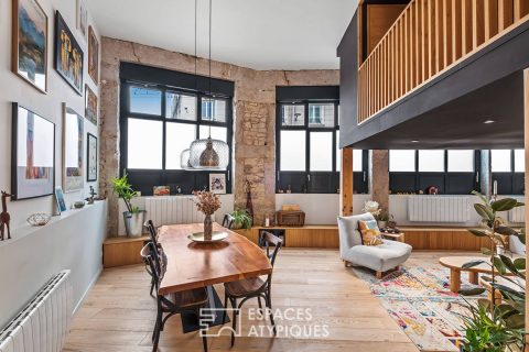 Appartement type loft avec terrasse