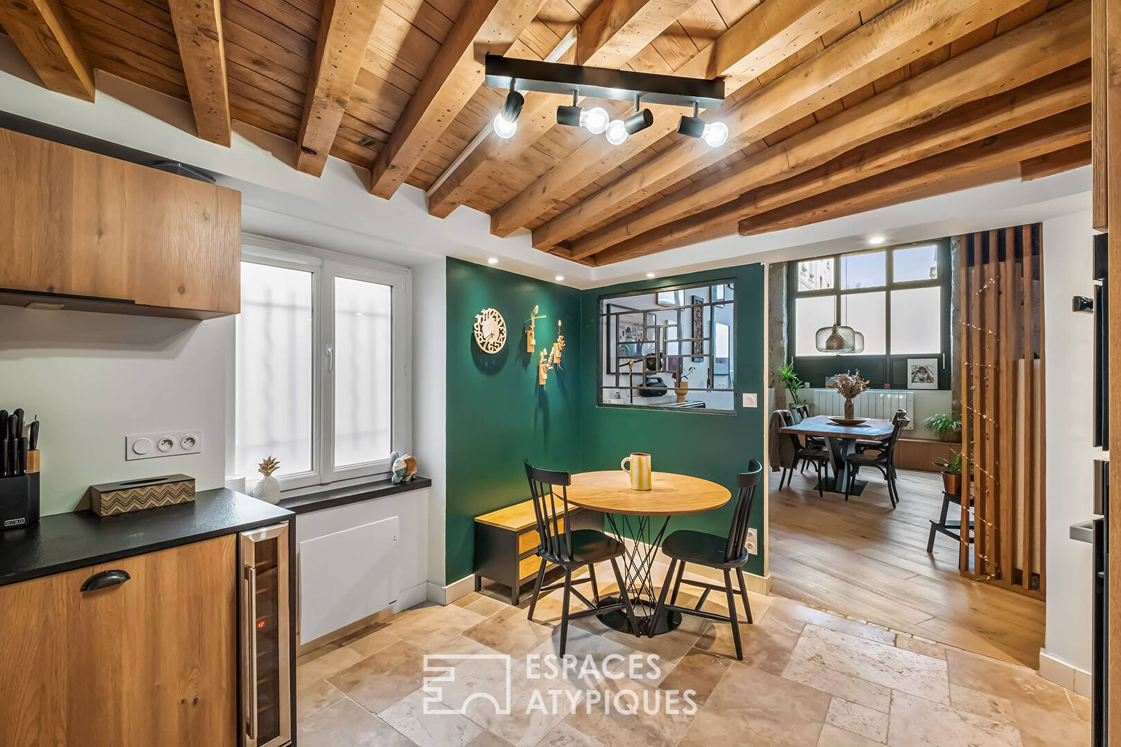 Appartement type loft avec terrasse