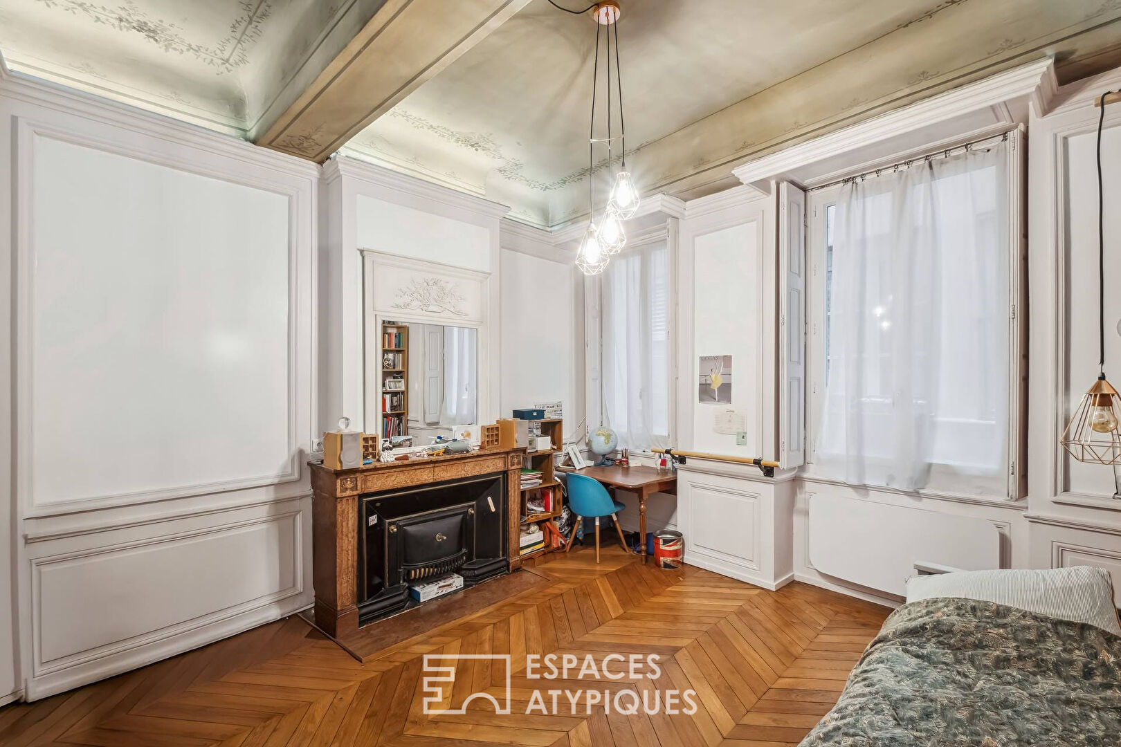 Appartement familial rénové avec vue Saône