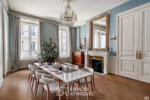 Bel Appartement Haussmanienn à rénover, proche de la place Edgar Quinet