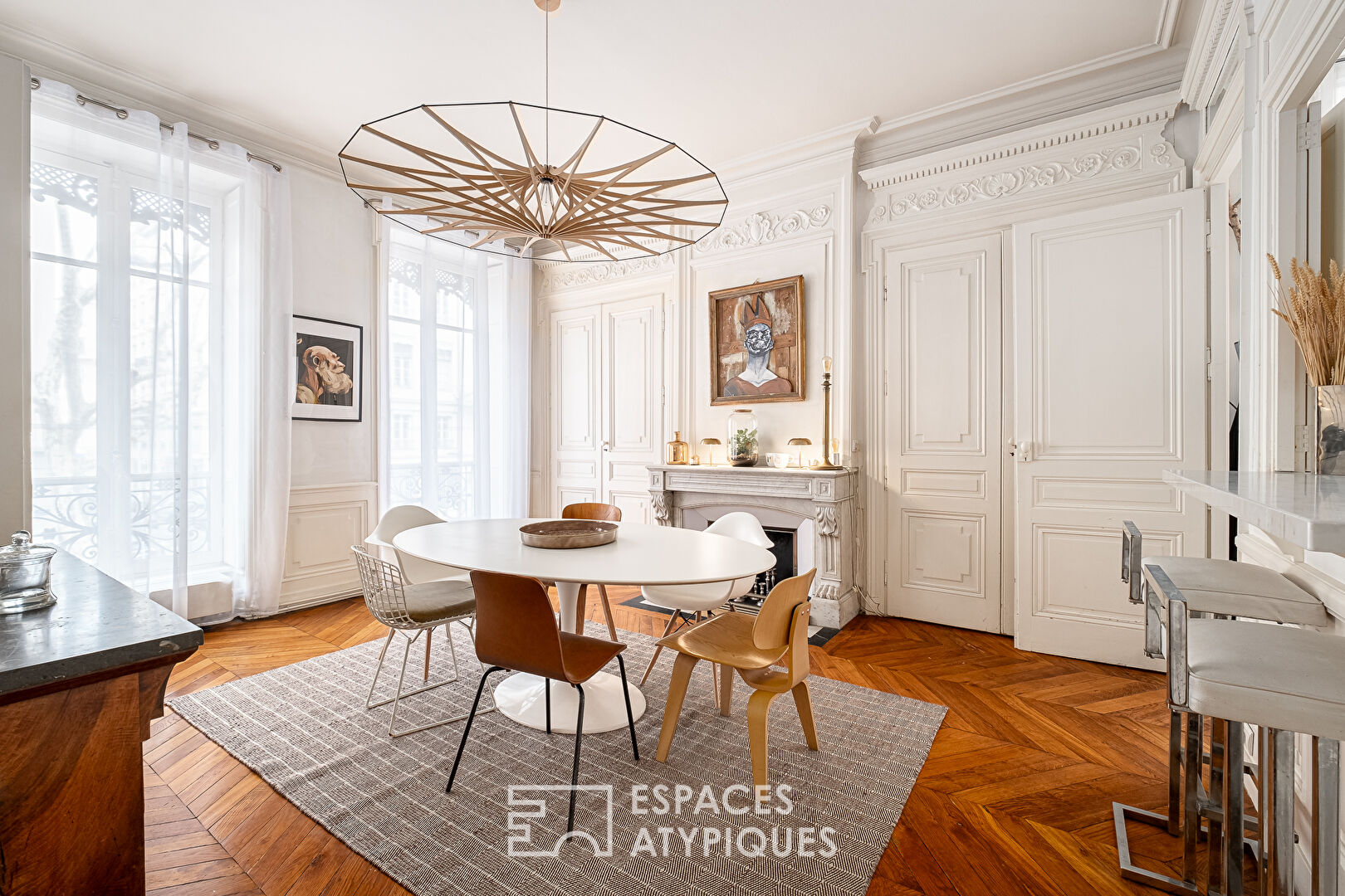 Appartement familial haussmannien au coeur de Foch