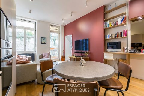 Appartement rénové au dernier étage