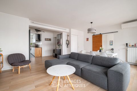 Appartement rénové en dernier étage au coeur du 6e arrondissement