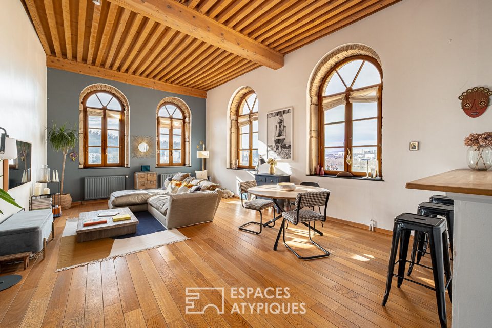 Magnifique duplex avec vue sur la Saône